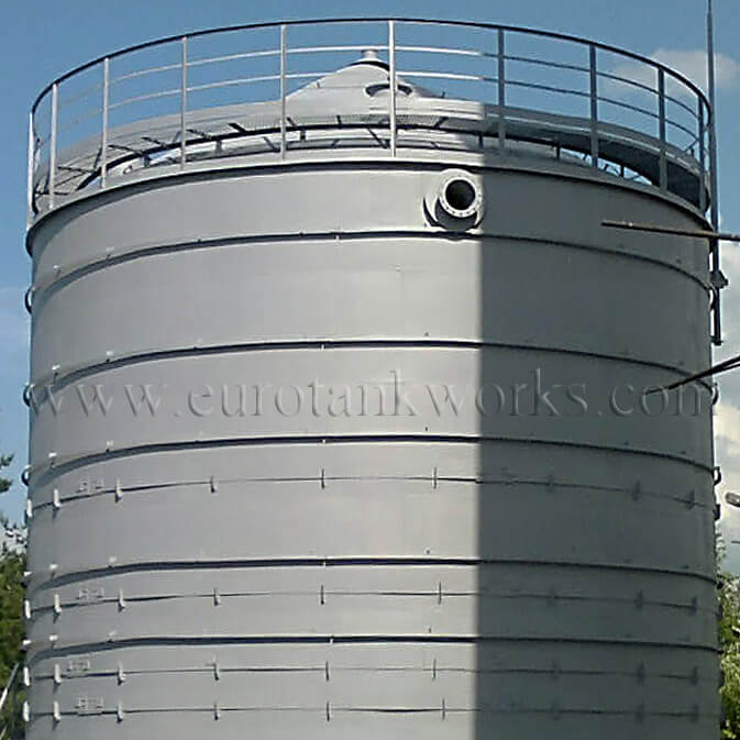 Bekleding van warmwatertanks