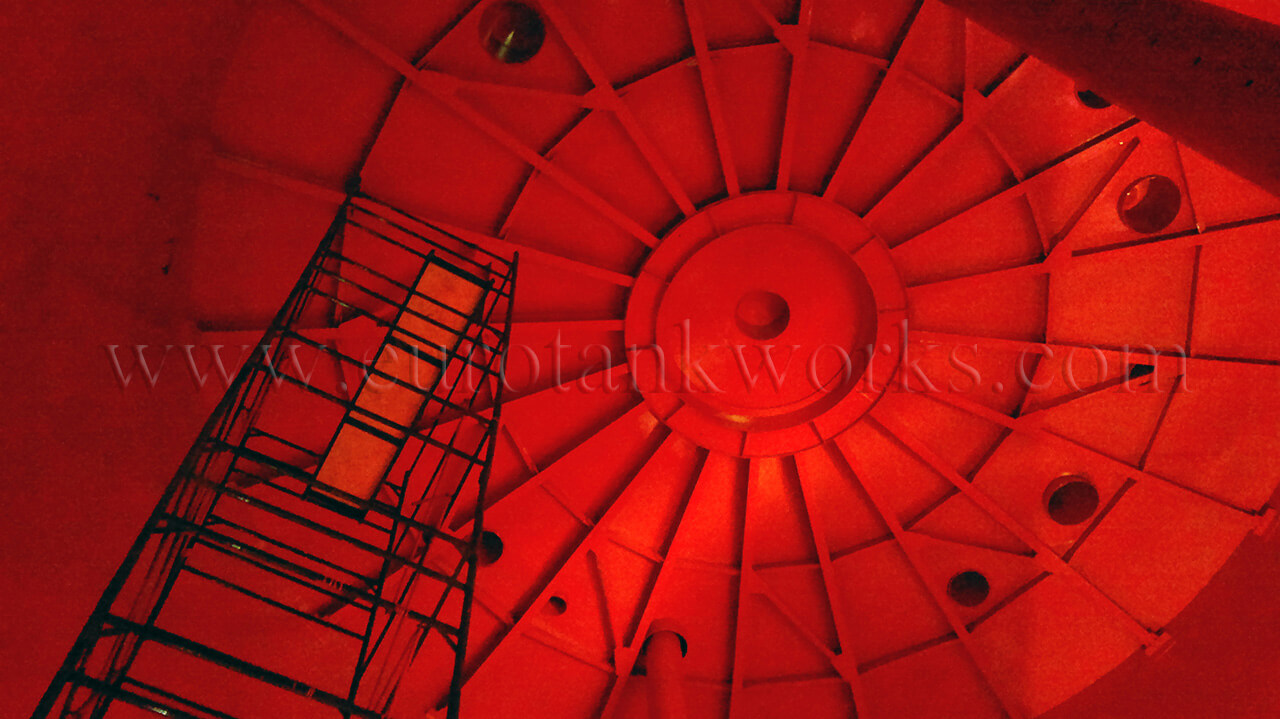 Industrial Painting of the Internal Tank Surface