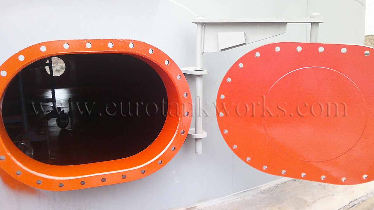 Industrial Painting of the Internal Tank Surface